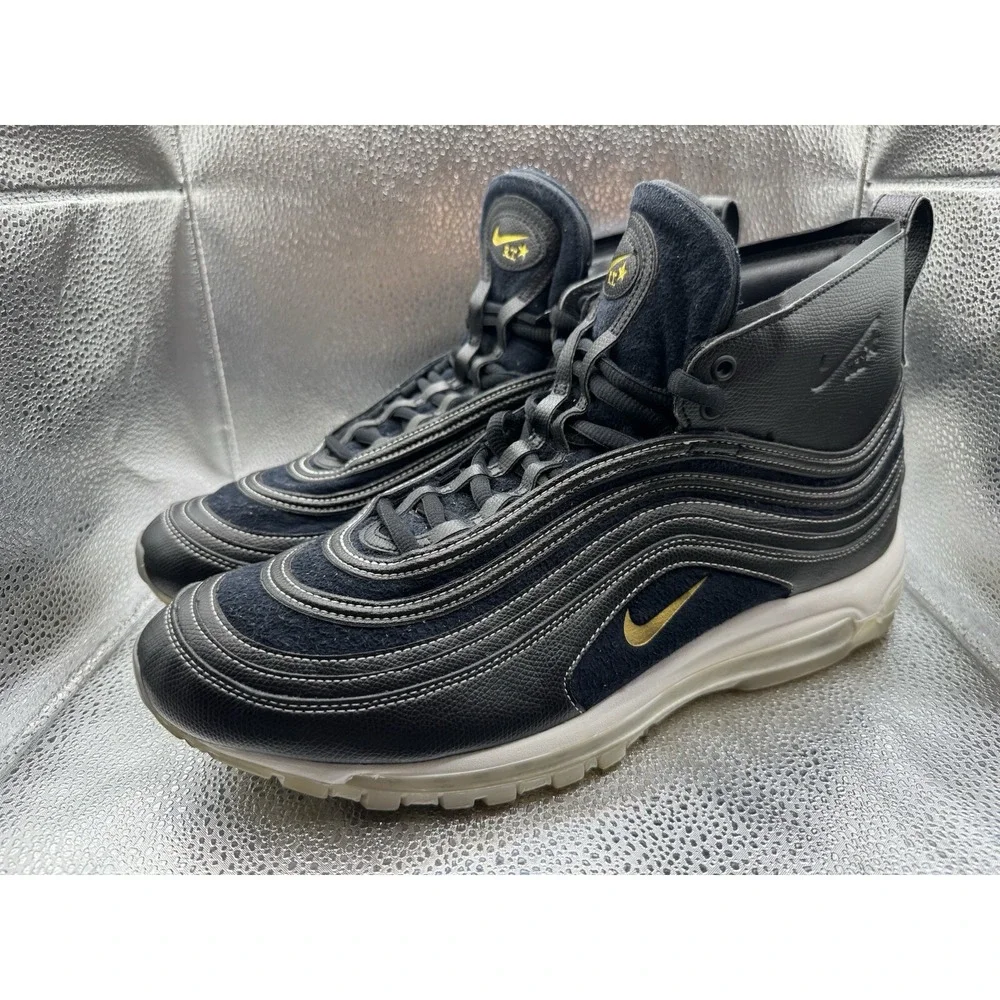 RARE 🚀 Size 13 - Nike‎ Air Max '97 X Riccardo Tisci Mid Black 913314-001